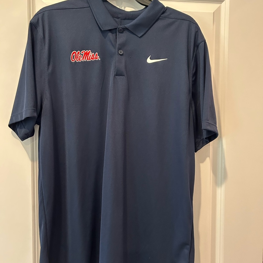 Nike Navy Blue Polo Shirt
